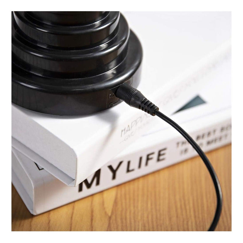 Mini Lampara Plasma Energía Táctil Bola Rayos Escritorio Usb