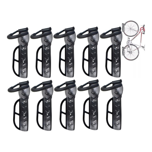 Pack 10 Porta Bicicleta Pared Gancho Para Colgar Soporte Bic