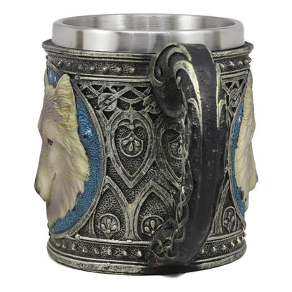 Tazon Grande Tazon Lobo Game Of Throne Tazon Mug Acero Inox