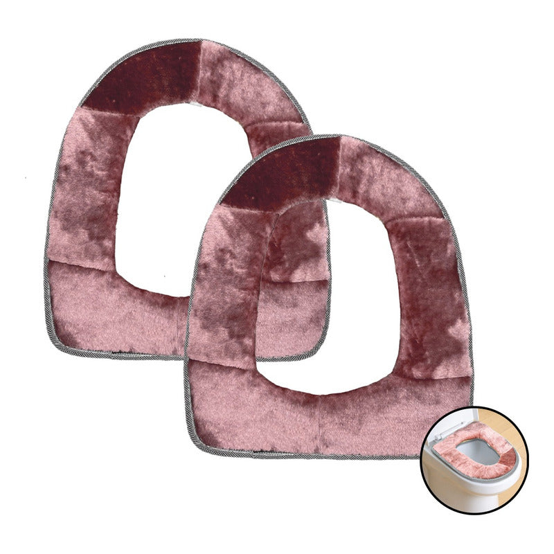 Pack X2 Funda Asiento Para Inodoro Cubierta Asiento Wc