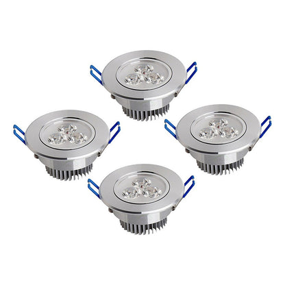 Pack X4 Foco Led Embutido Luminaria Led 3w Focos Embutidos