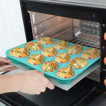 Molde Cupcakes Molde De Silicona 12 Cup Molde Muffins Repos