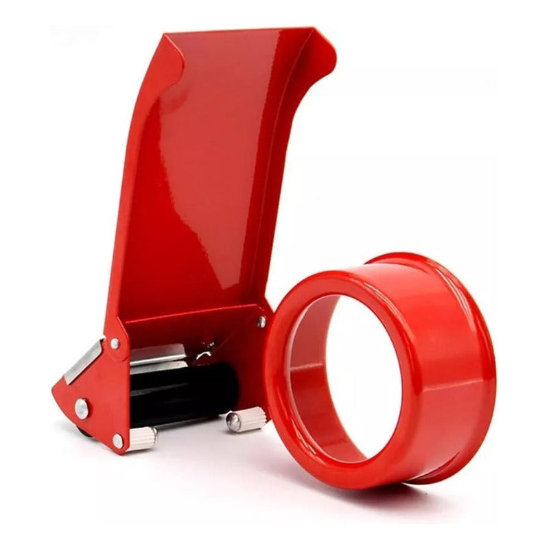 Pack X2 Dispensador De Cinta Adhesiva Metálico Huincha Embal