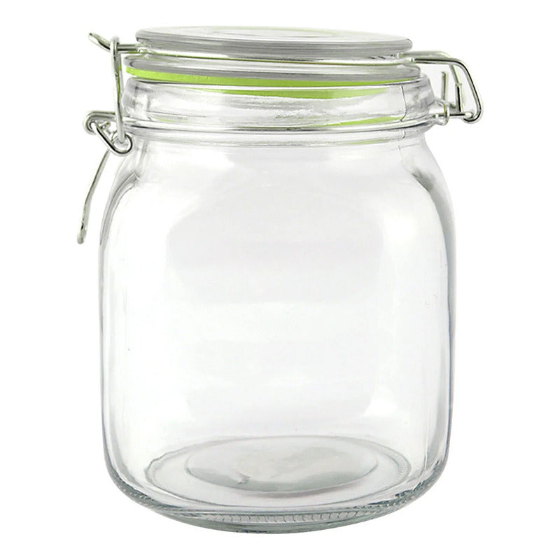 Frasco Hermético 750 Ml Contenedor Vidrio Keep