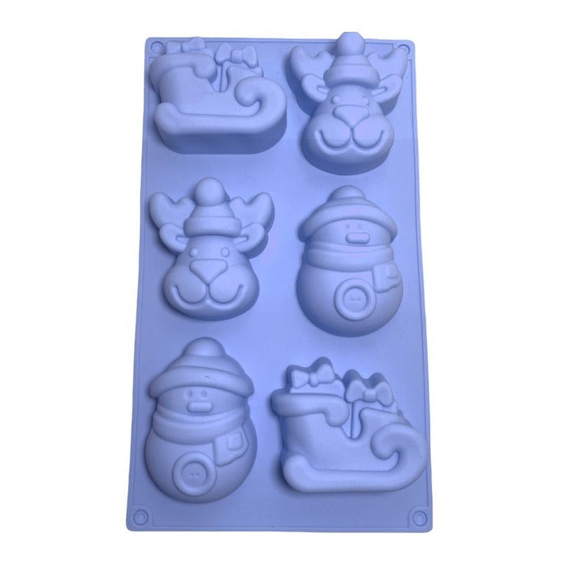 Moldes De Silicona Moldes De Pascua Molde Navidad Trineo Ren