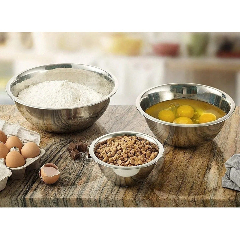 Bowl Acero Inoxidable Bowl Acero Bowl Para Mezclar Tortas