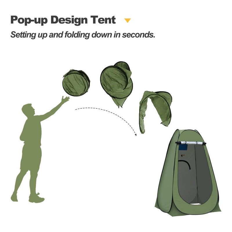 Carpa Baño Vestidor Carpa Portatil Camping Caseta Vestidor