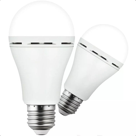 Pack X2 Ampolleta 6.500 K Led Pack X2 Ampolleta Recargable 9w 220v Pack X4 800 Lm Pack X2 Ampolleta Recargable Ampolleta E27 Ampolleta Led 9w Arcashopping