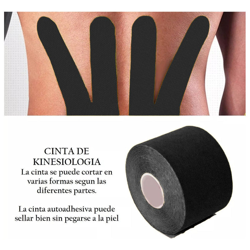 Tape Kinesiológico Cinta Tape Cinta Venda Kinesiologica Tape