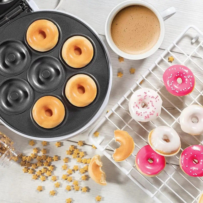 Maquina Para Mini Donas Rosquilla Antiadherente Mini Donuts