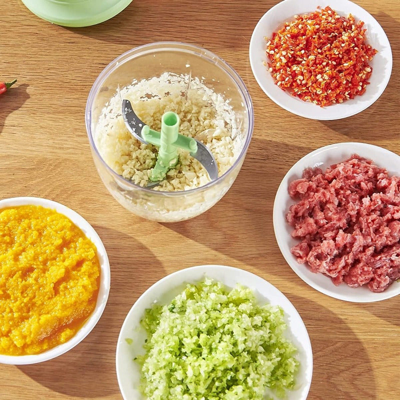 Picador Cortador De Verduras Picador De Ajo Cebolla Manual