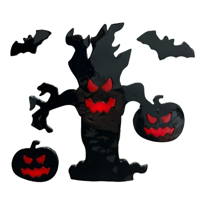 Adhesivos Decorativos Halloween Ventanas Y Puertas Pegatinas