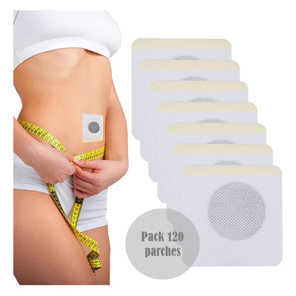 Pack 120 Parches Reductor Adelgazantes Slim Patch Reductores