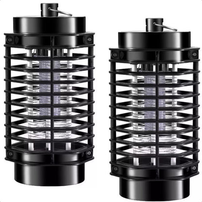 Pack X2 Lamparas Mata Moscas Plástica Negro Uv Lamparas Mata Insectos 220v Mata Insectos Electrico Negro Luz Ultravioleta Arcashopping Mata Insectos Electrico Mata Moscas Electrico Lámpara