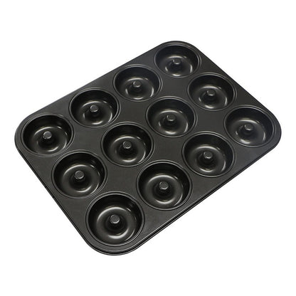 Molde Queques Anti Adherente 12 Rosquillas Tortas