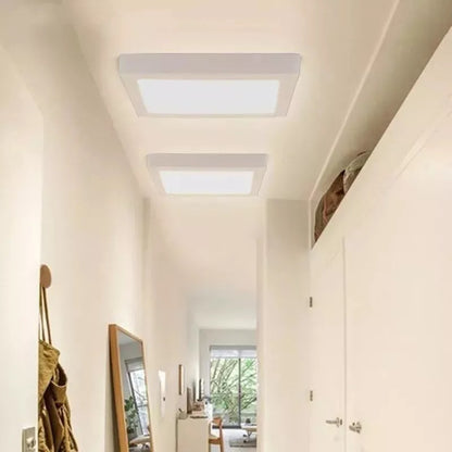 Foco Led Panel Plafon Sobrepuesto Cuadrado 18w Luz Fria