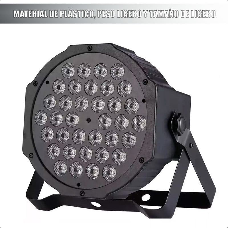 Luz Elestrodoscopica De Fiesta Luz Robotica Led 36 Led Dj