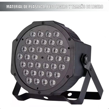 Luz Elestrodoscopica De Fiesta Luz Robotica Led 36 Led Dj