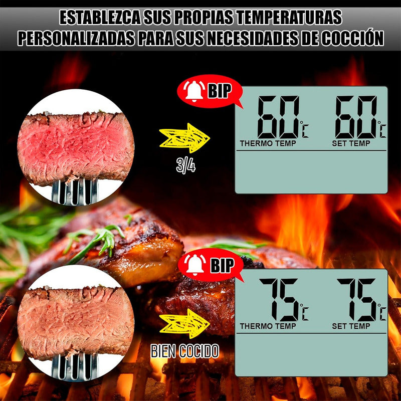 Termometro Para Carne Termómetro Digital Wayu Termometro