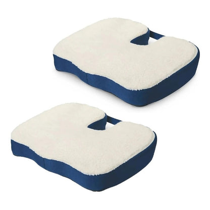 Pack X2 Cojin Lumbar Cojin Silla Oficina Cojin Espalda Ortop
