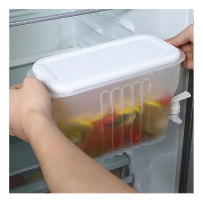 Jarra Dispensadora Doble Grifo Jarras Jugo Agua 3,5l Bebidas