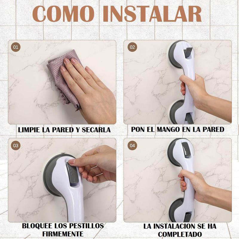 Agarradera Antideslizante Para Baño Barras De Seguridad Duch