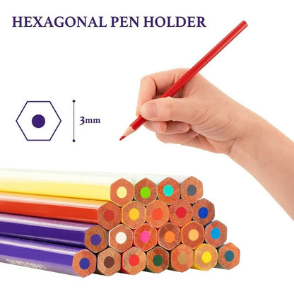 Set 24 Lapices De Colores Lapices De Dibujo Lápiz De Madera