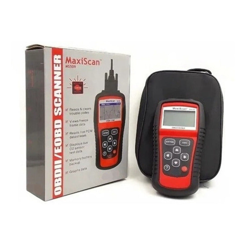 Scanner Automotriz Obdii/eobd Ms509 Scanner Multimarca Auto