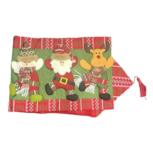 Camino De Mesa Navidad Caminos Mesas Adornos Navideños 3mc