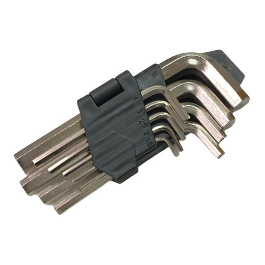 Llave Allen 9 Piezas Herramientas Carpinteria Auto Casa