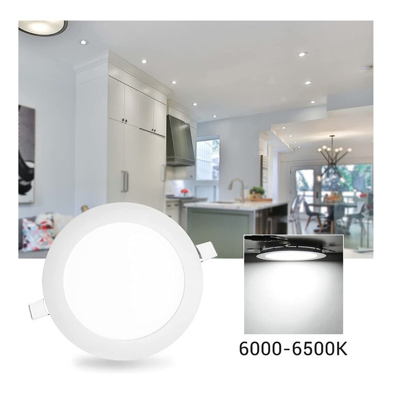 Foco Led Embutido Plafón Led 12w Focos Embutidos Panel Led