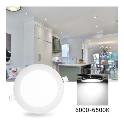 Foco Led Embutido Plafón Led 12w Focos Embutidos Panel Led
