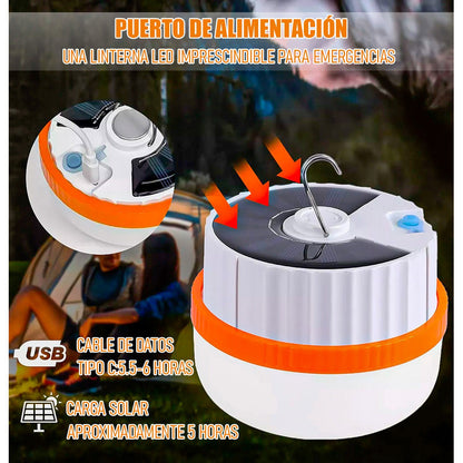 Lamparas Para Camping Lampara Solar Recargable Lampara Led