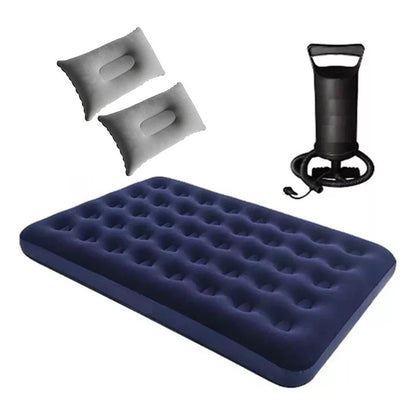Colchones Inflables Colchon Inflable De 2 Plaza + Inflador