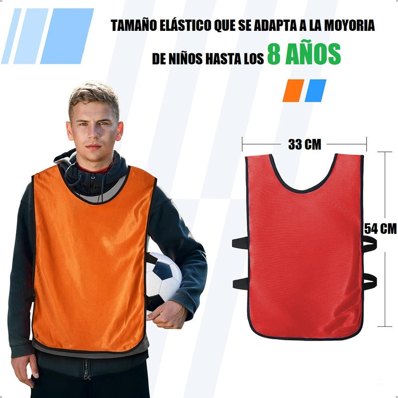 Chalecos Deportivo Petos Multiuso Para Niños Futbol Camiseta