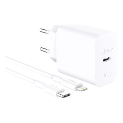 Cargador Carga Rápida 20w Tipo C Compatible Con Lightning