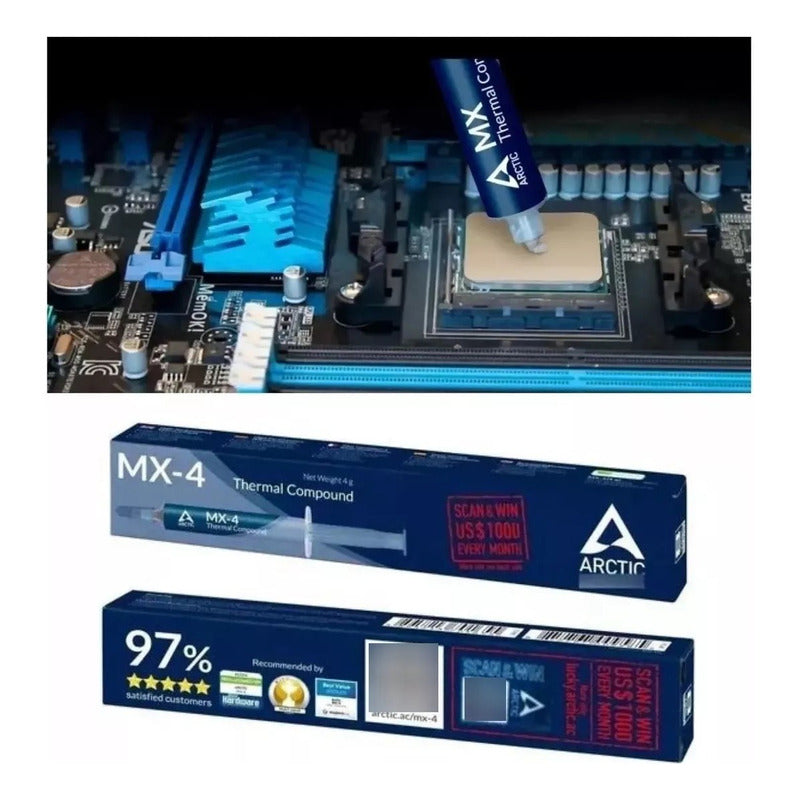 Pasta Térmica Disipadora Con Espátula Pasta Para Pc 4gr