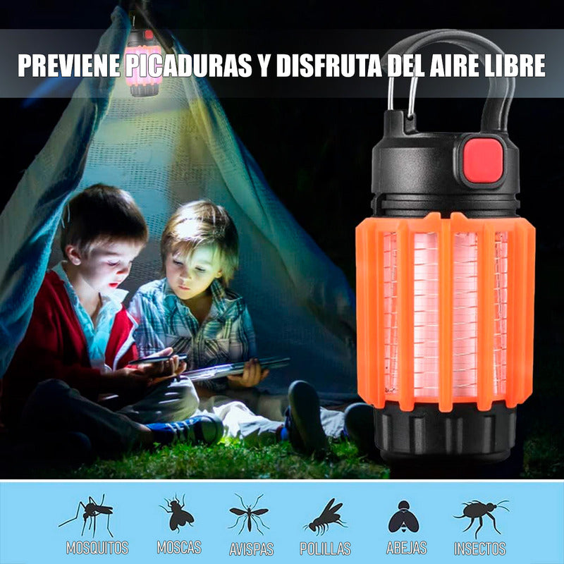 Lampara Mata Insectos Lampara Campíng Mata Mosquitos Lampara Mata Mosca Arcashopping Mini Lampara Camping Insectos Lampara Mata Zancudos Camping Lampara Led Camping Ini Trampa Para Mosquitos