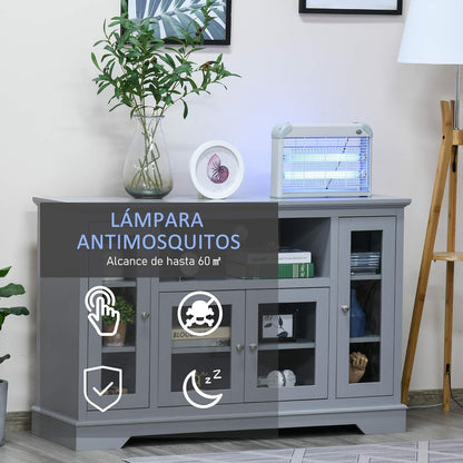 Pack X2 Lamparas Atrapa Moscas Trampas Mata Moscas Electrico