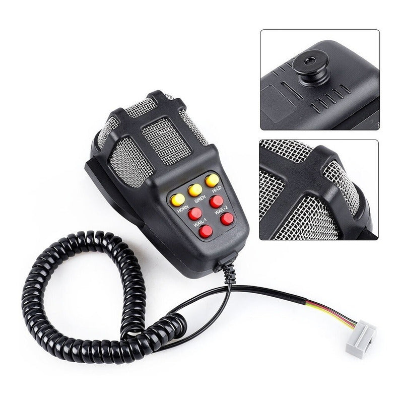 Bocina Policial Para Camioneta Altavoz Bocinas 12volt Auto