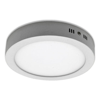 Foco Led Redondo Foco Led Sobrepuesto 18w Lamparas Techo Color Blanco