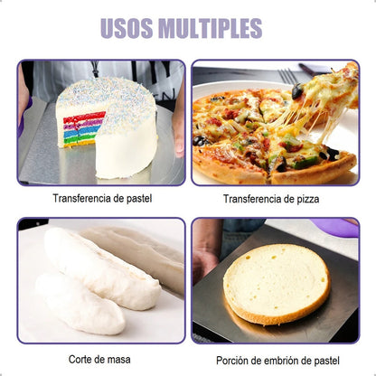 Pack X2 Elevador De Tortas Espátula Pala Levanta Queques