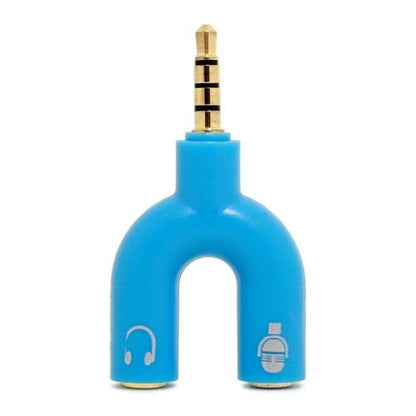 Adaptador Audio Microfono Ps4 Audifono Adaptador Doble Ps4