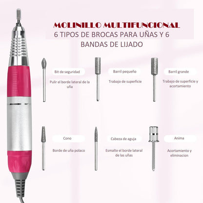 Torno Manicure Torno Para Manicura Torno Para Uñas Con Limas