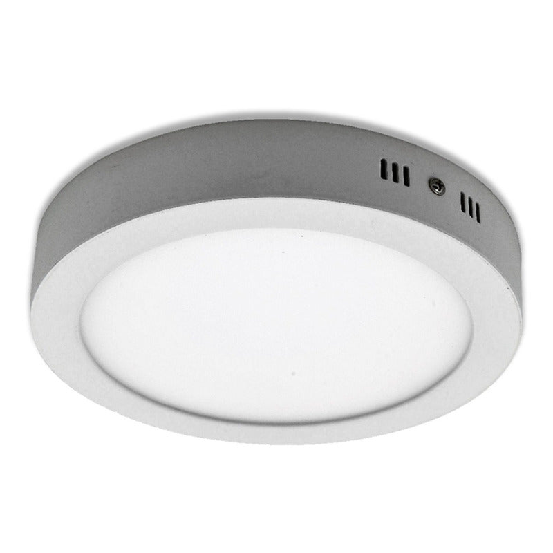 Pack X2 Foco Redondo Foco Led Sobrepuesto 24w Lamparas Techo