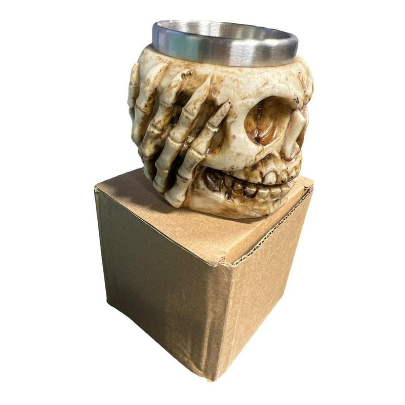 Vaso Shopero Vasos Shot Shoperos Cervecero Taza Calavera