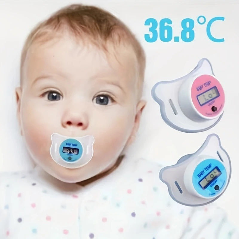 Chupete Termómetro Digital Para Bebes Niños Temperatura