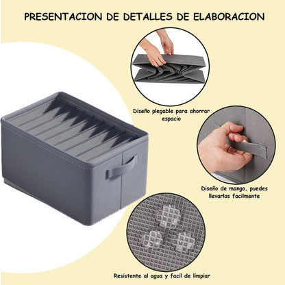 Organizador De Ropa 9 Divisores Organizador Interior Plegabl