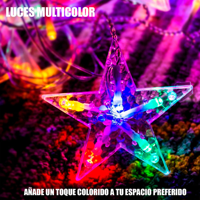 Luces Led Luces Cascada Guirnalda Luces Exterior Multicolor