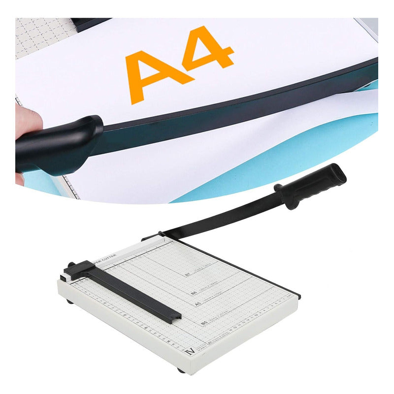 Guillotinas Papel Cortador Papel Guillotina Metálica A4 32cm